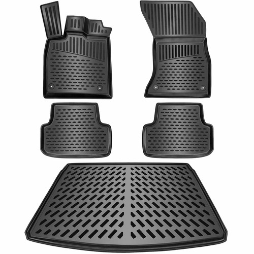 Elmasline rubber mats - 3d,