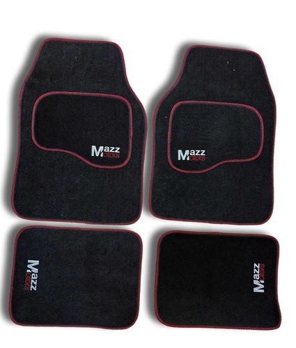 Universal car mats - car, black