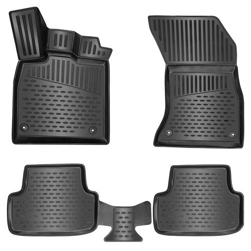 Elmasline rubber car mats - 3d,