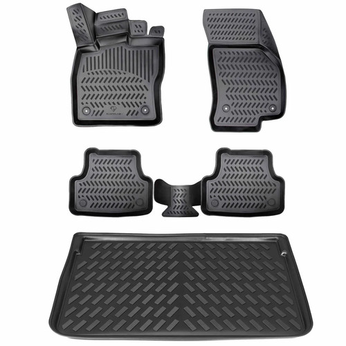 Rubber mats trunk tray - rubber,