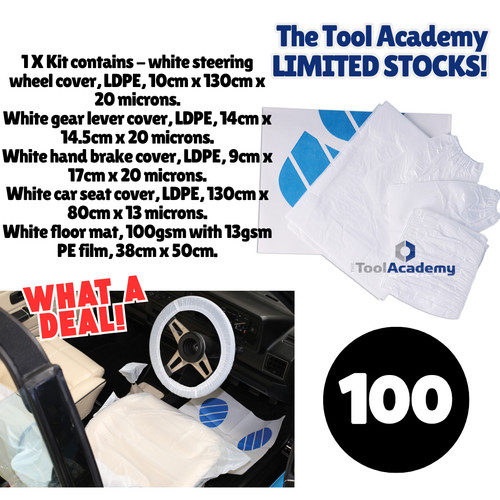 100 piece car care - 100, 5